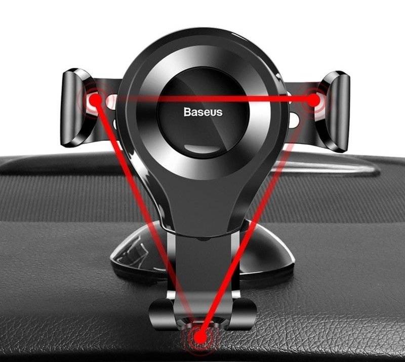 SOPORTE PARA TELÉFONO DE COCHE BASEUS OSCULUM SUYL-XP0S GRAVITY 