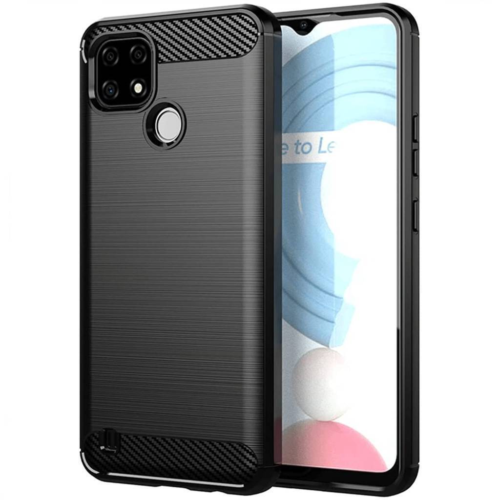 COVER CARBON LOOK per REALME C25Y