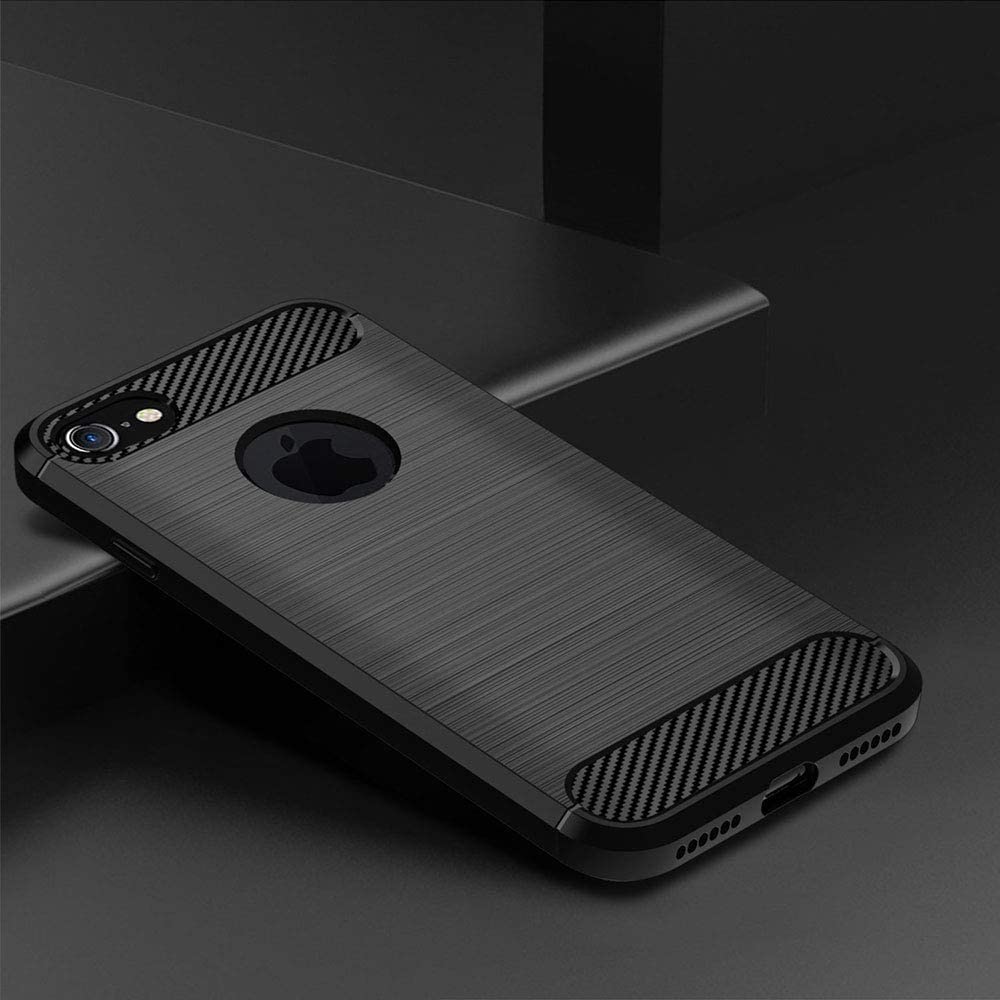 FUNDA CARBONO LOOK para APPLE IPHONE 8