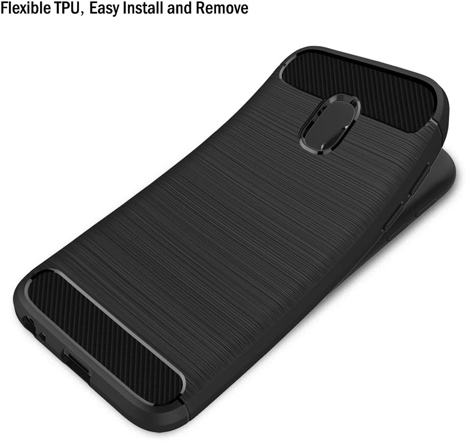 COVER CARBON LOOK per SAMSUNG GALAXY J3 2017