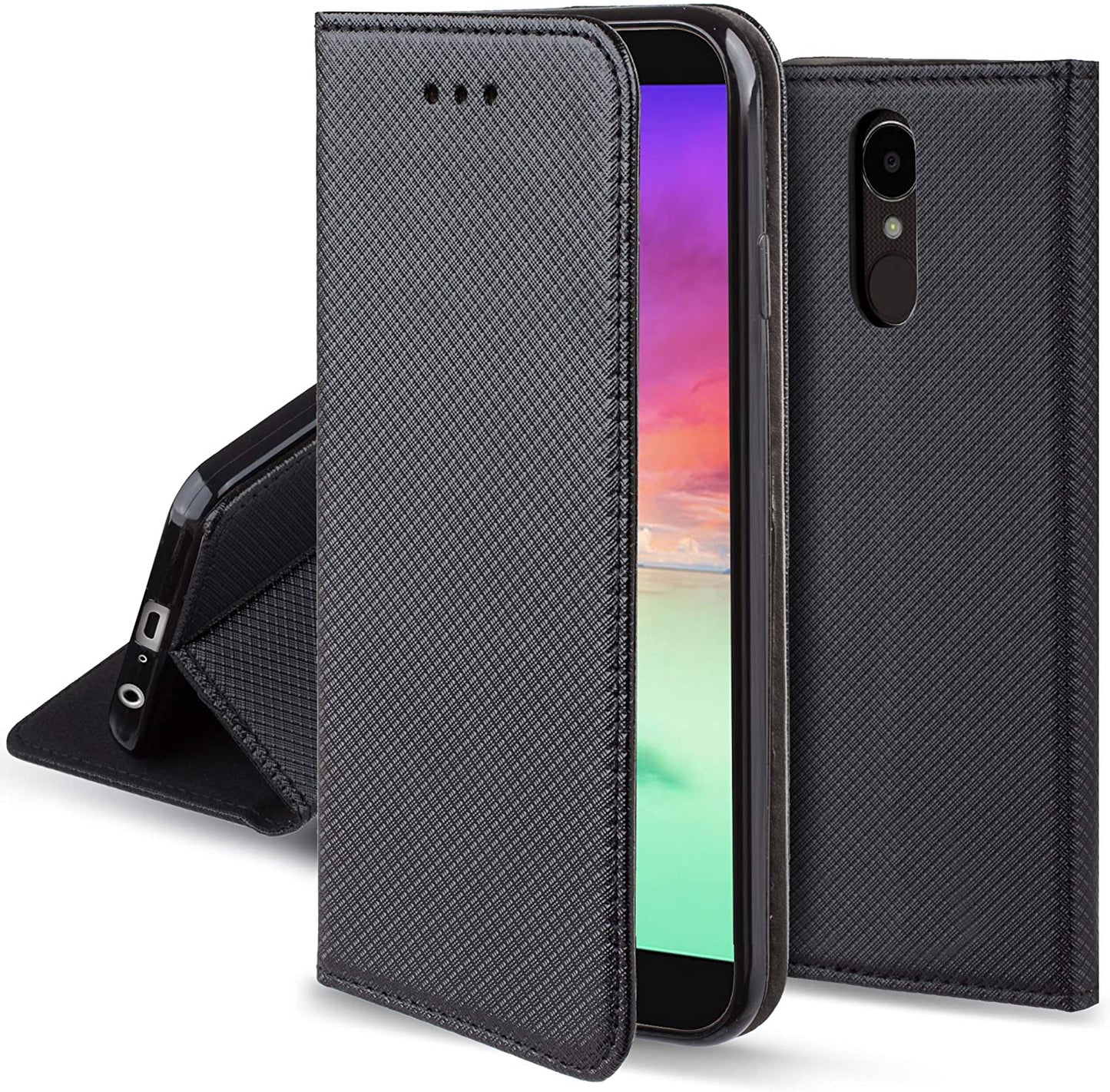 Funda de folleto Smart Magnet para LG K10 2017 