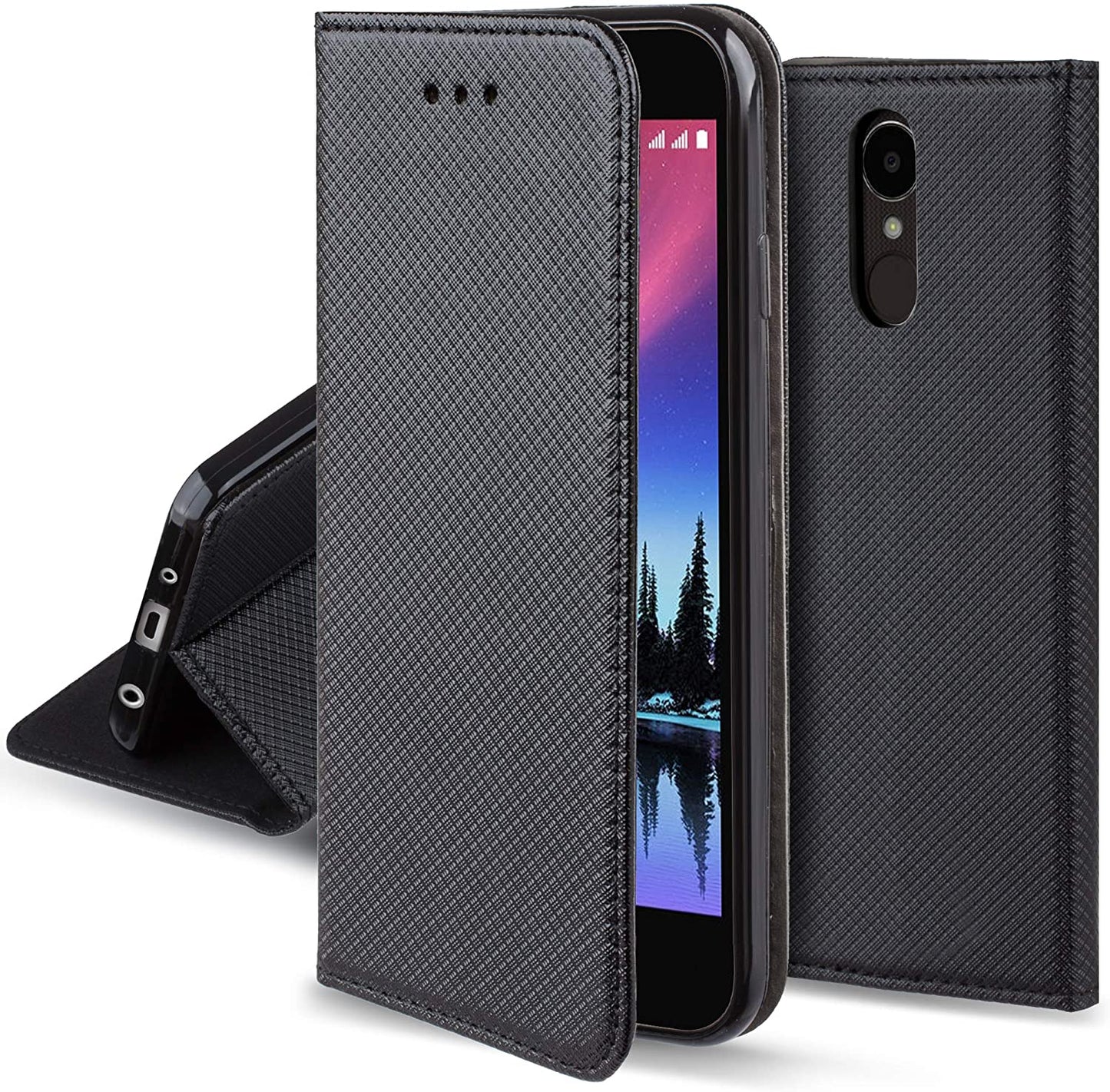 Funda de folleto Smart Magnet para LG K11 (K10 2018) 