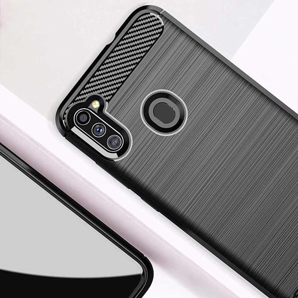 COVER CARBON LOOK per SAMSUNG GALAXY M11