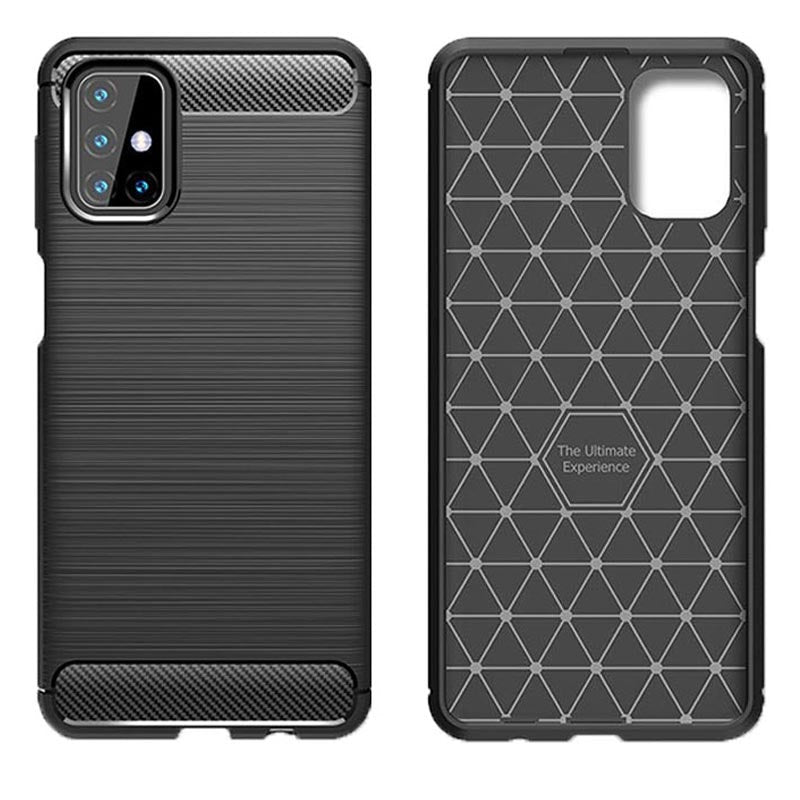 COVER CARBON LOOK per SAMSUNG GALAXY M31s