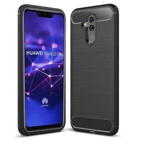 CARBON LOOK COVER for HUAWEI MATE 20 LITE