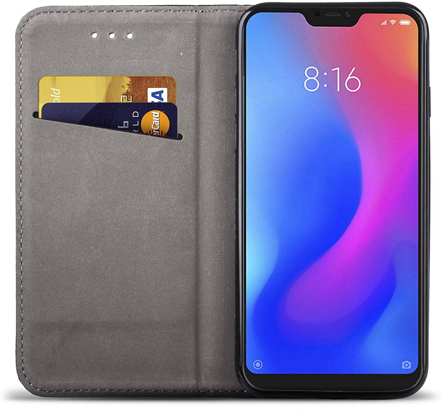 Smart Magnet book cover for XIAOMI Mi A2 LITE 