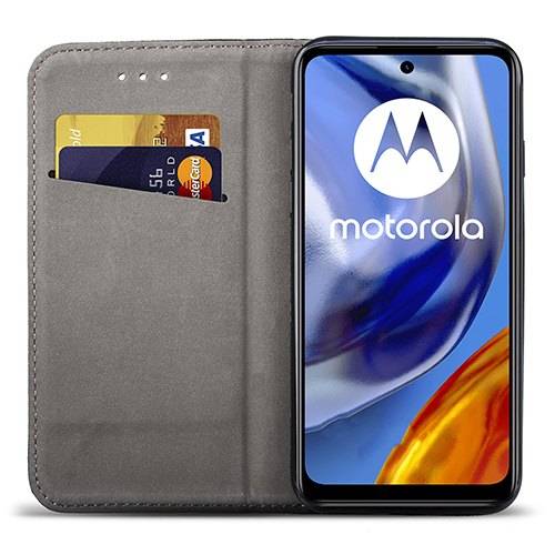 Smart Magnet booklet cover for MOTO E32 / E32s 