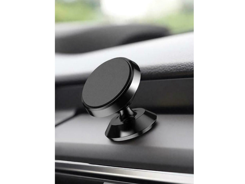 SOPORTE COCHE MAGNÉTICO UNIVERSAL SOPORTE PARA TELÉFONO MÓVIL SMARTPHONE NEGRO 