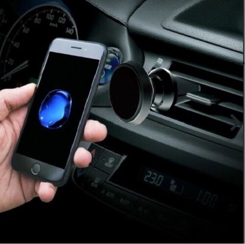 BLACK MAGNETIC HOLDER FOR CAR AIR VENTS MOBILE PHONE SMARTPHONE HOLDER 