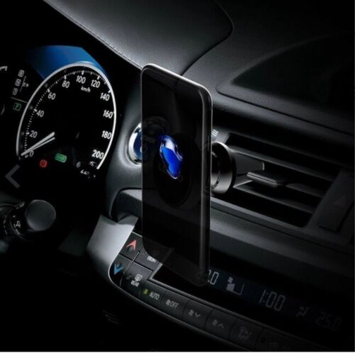 SUPPORTO MAGNETICO NERO PER AUTO BOCCHETTE ARIA PORTA TELEFONO CELLULARE SMARTPHONE