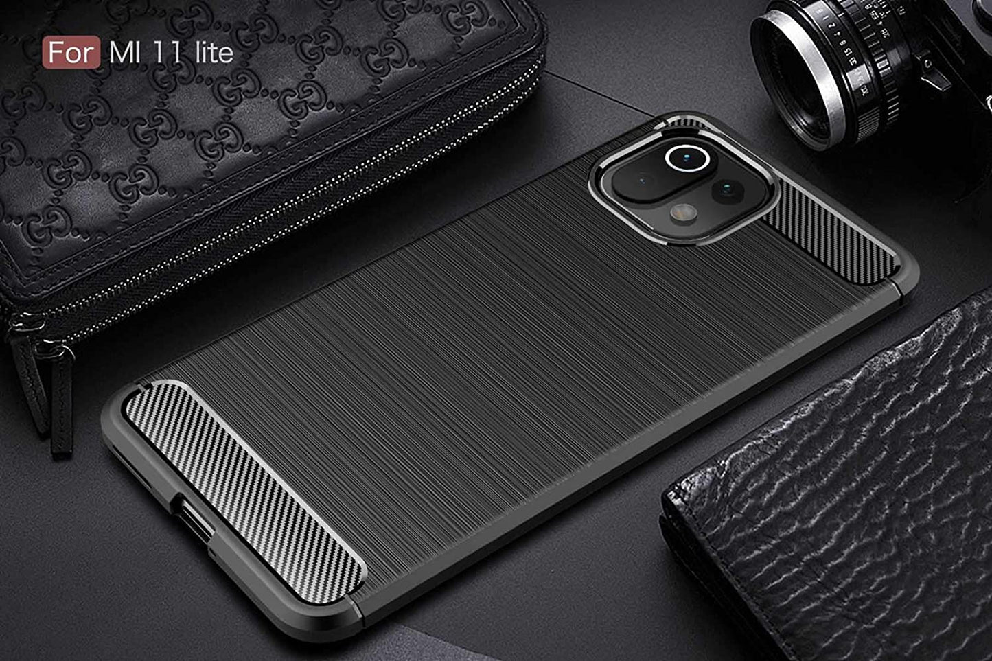 CARCASA LOOK CARBONO para XIAOMI Mi 11 LITE 4G / 5G