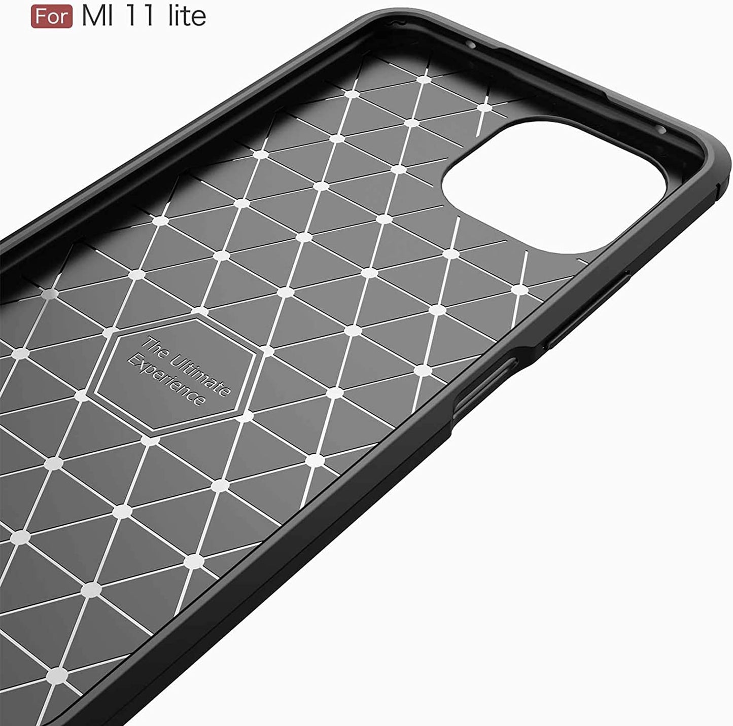 COVER CARBON LOOK per XIAOMI Mi 11 LITE 4G / 5G