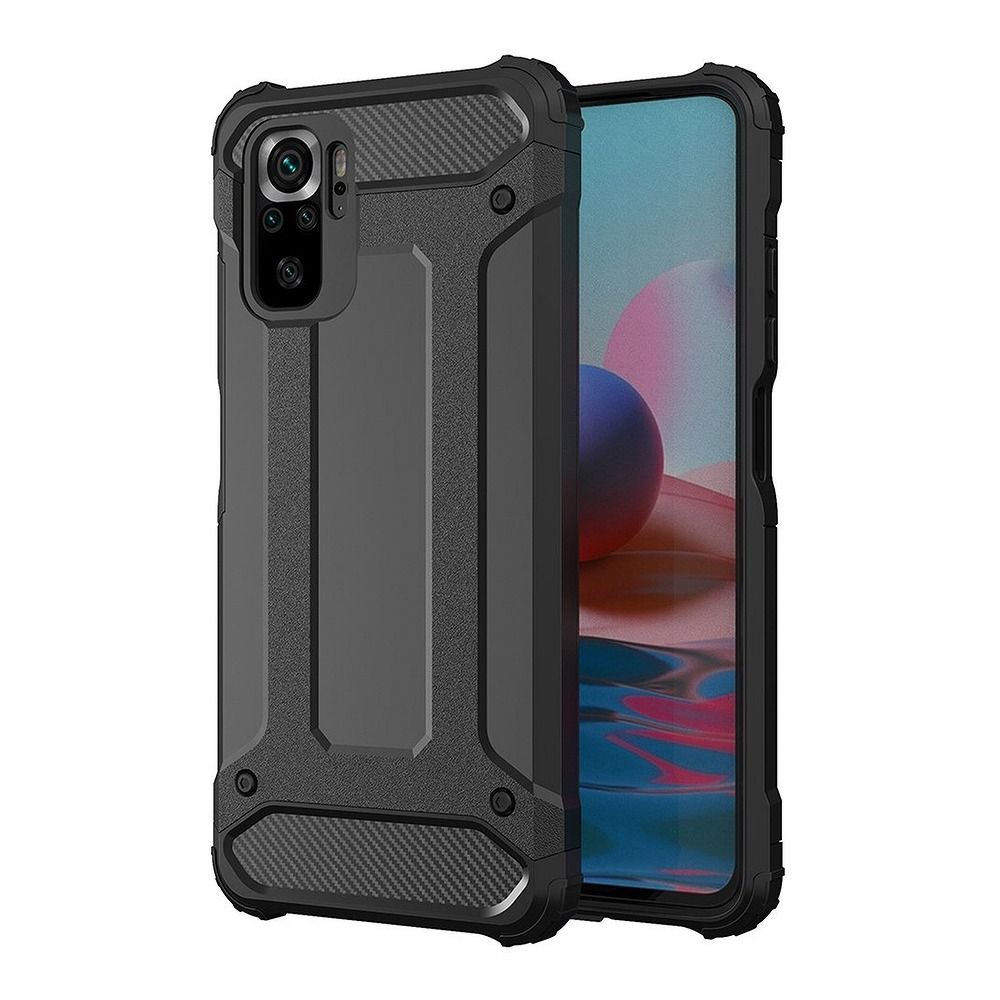 COVER ARMORED PER XIAOMI REDMI NOTE 11 5G - ROBUSTA ARMATURA COLORE NERO