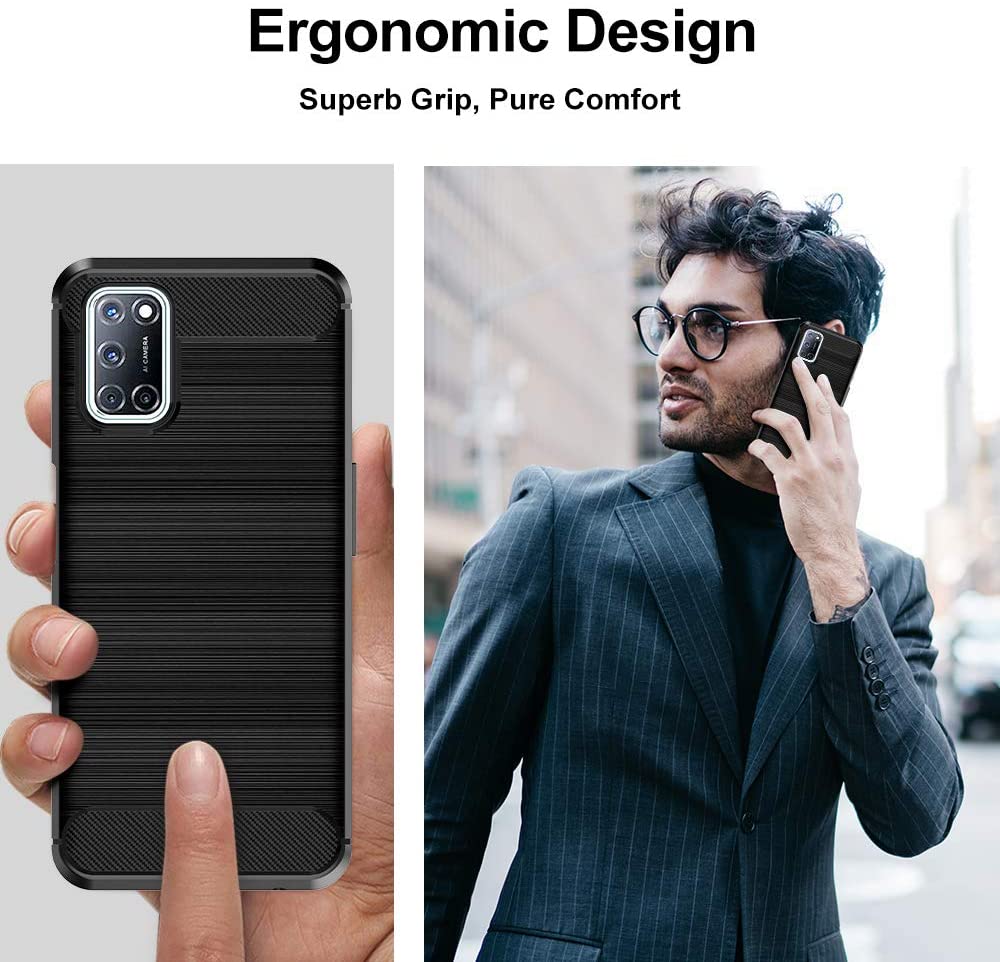 CARCASA LOOK CARBONO para OPPO A52 / A72