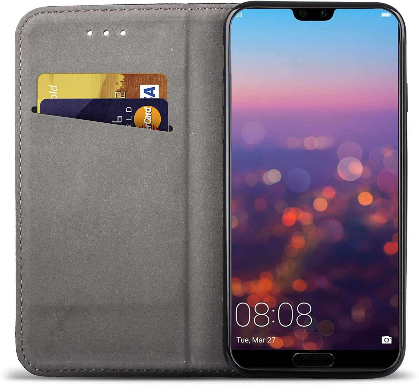 Smart Magnet booklet cover for HUAWEI P20 LITE 