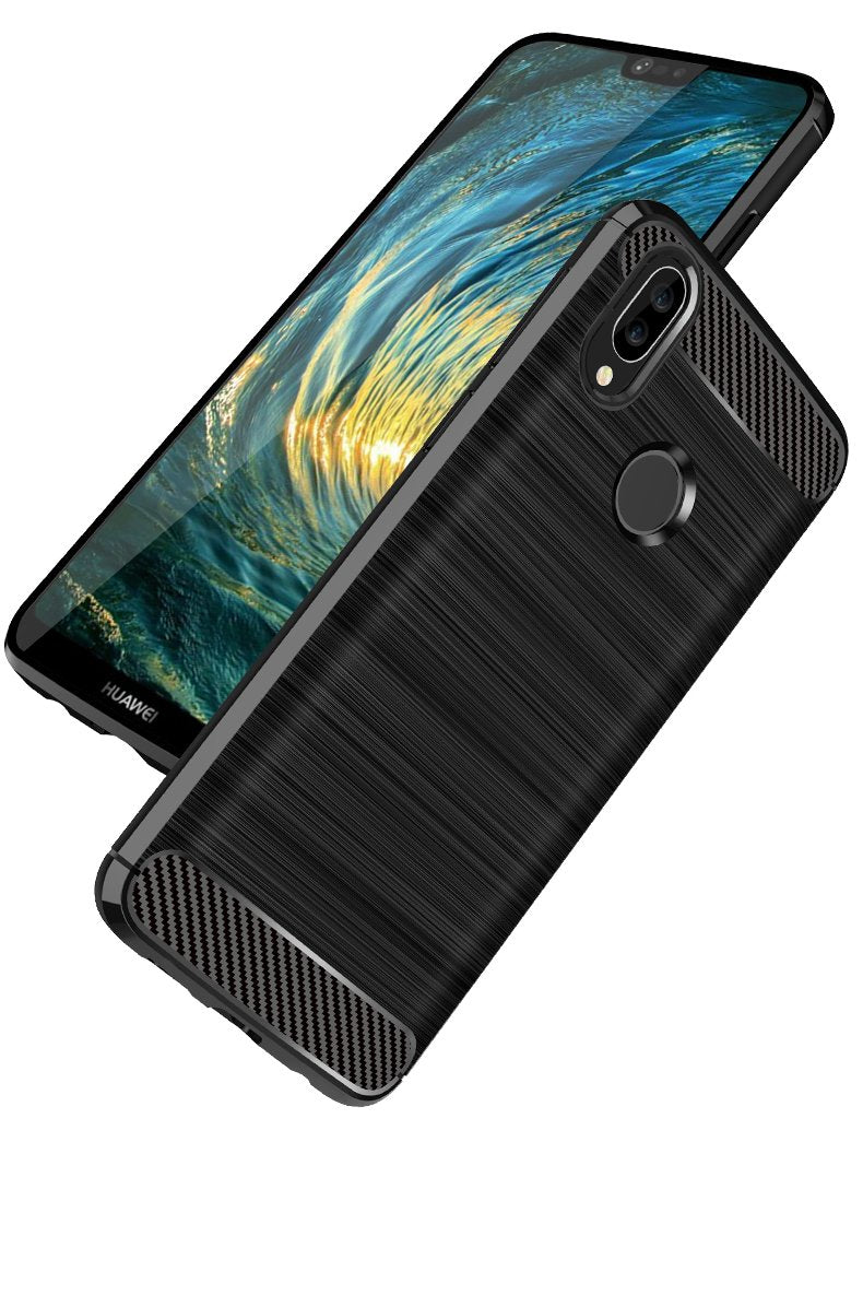 CARBON LOOK COVER for HUAWEI P20 LITE