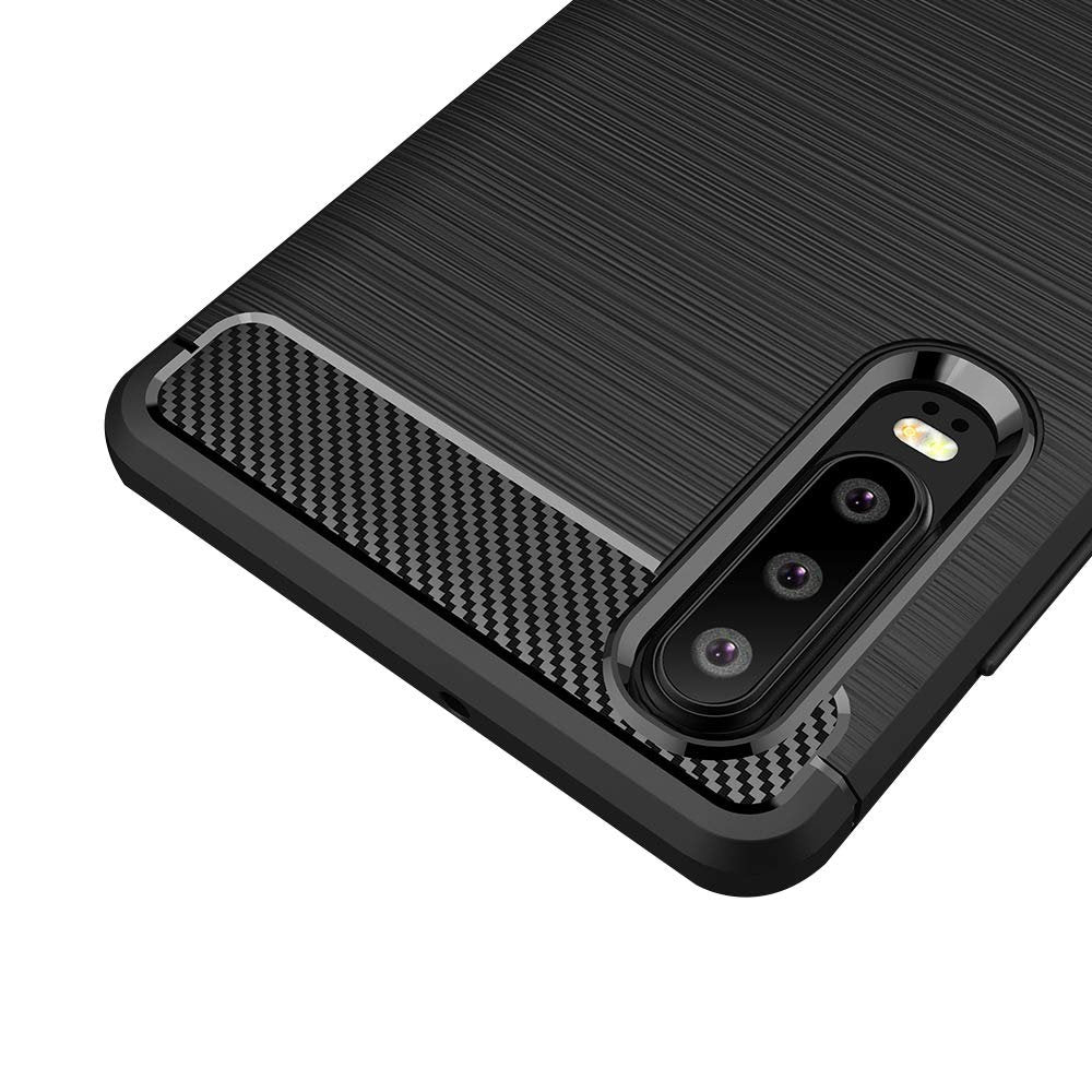 COVER CARBON LOOK per HUAWEI P30