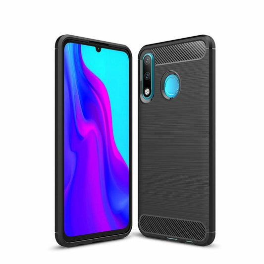 COVER CARBON LOOK per HUAWEI P30 LITE