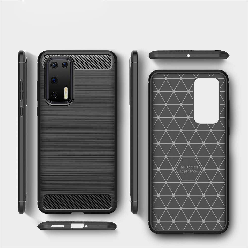 COVER CARBON LOOK per HUAWEI P40 PRO