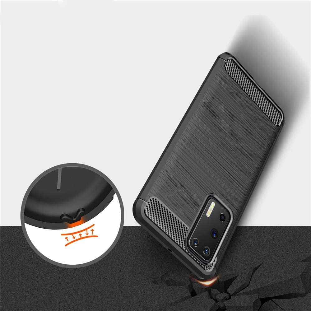 COVER CARBON LOOK per HUAWEI P40 PRO