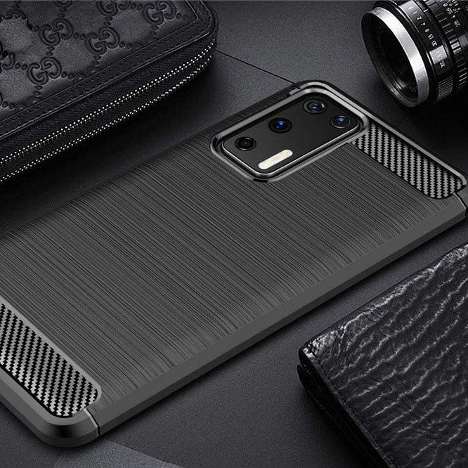 COVER CARBON LOOK per HUAWEI P40 PRO