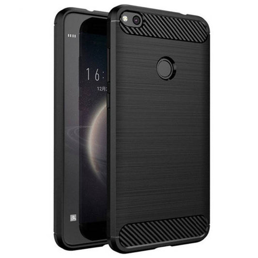 COVER CARBON LOOK per HUAWEI P8 LITE 2017