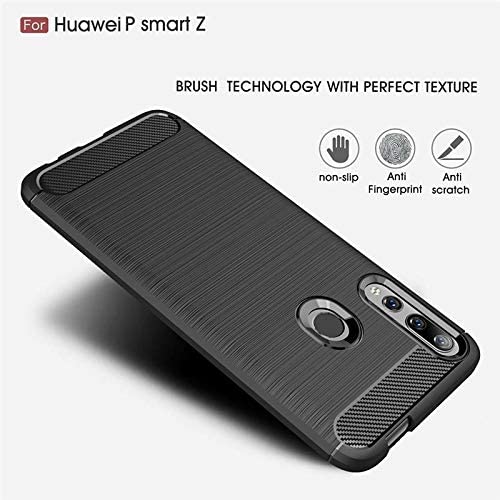 COVER CARBON LOOK per HUAWEI PSMART Z