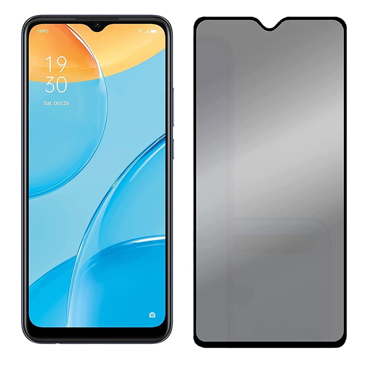 TEMPERED GLASS PRIVACY Film for REALME C21Y / C25Y - FULL COVERAGE