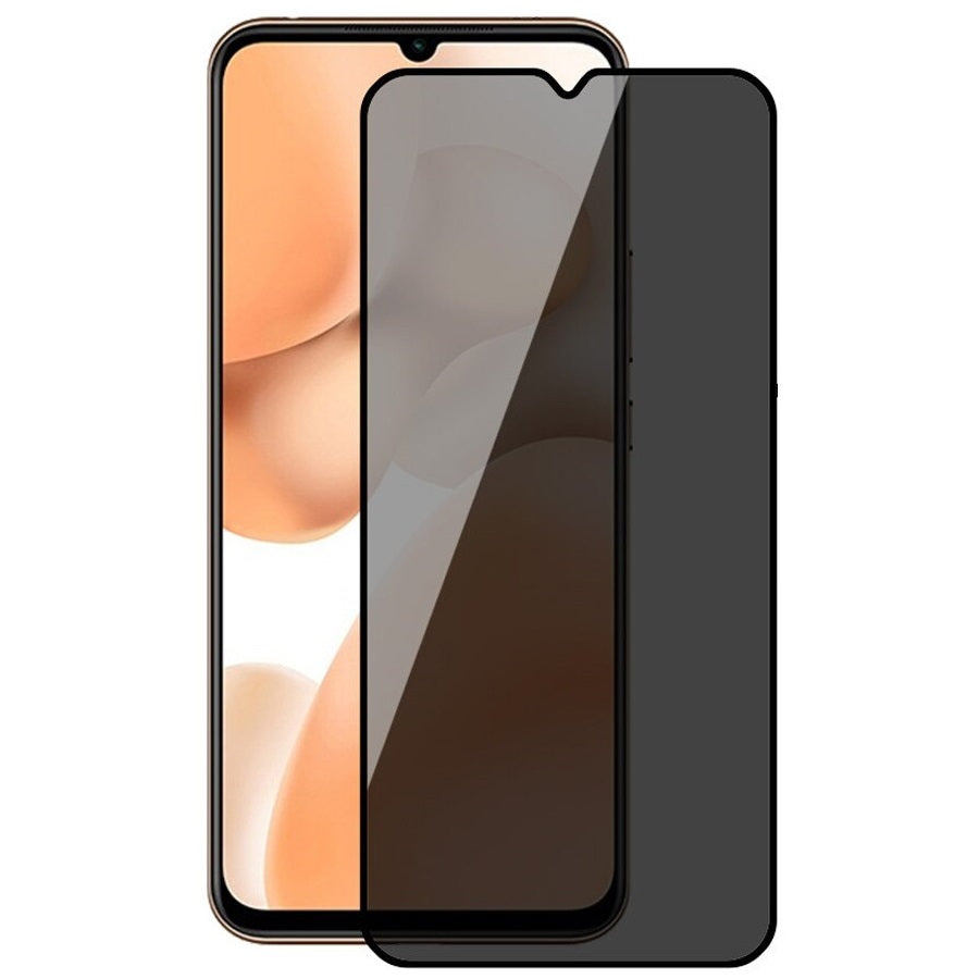 TEMPERED GLASS PRIVACY Film for REALME C21Y / C25Y - FULL COVERAGE