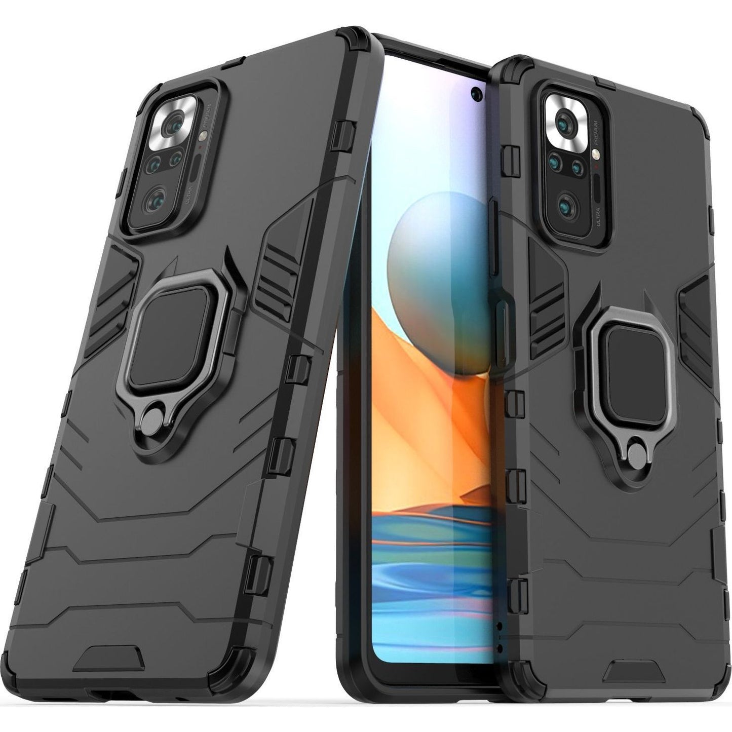 FUNDA DEFENDER ARMOR RING PARA XIAOMI REDMI 10