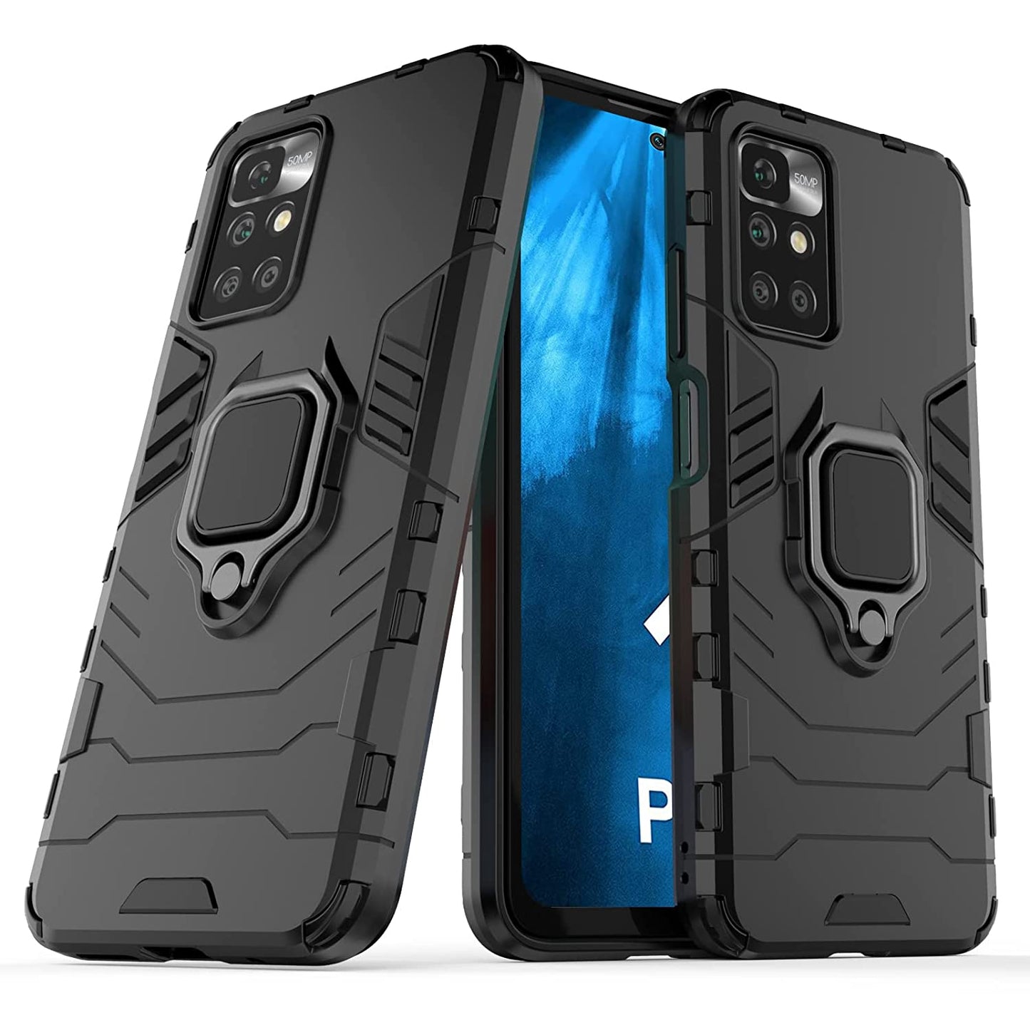 COVER DEFENDER ARMOR RING FOR XIAOMI REDMI NOTE 11 4G