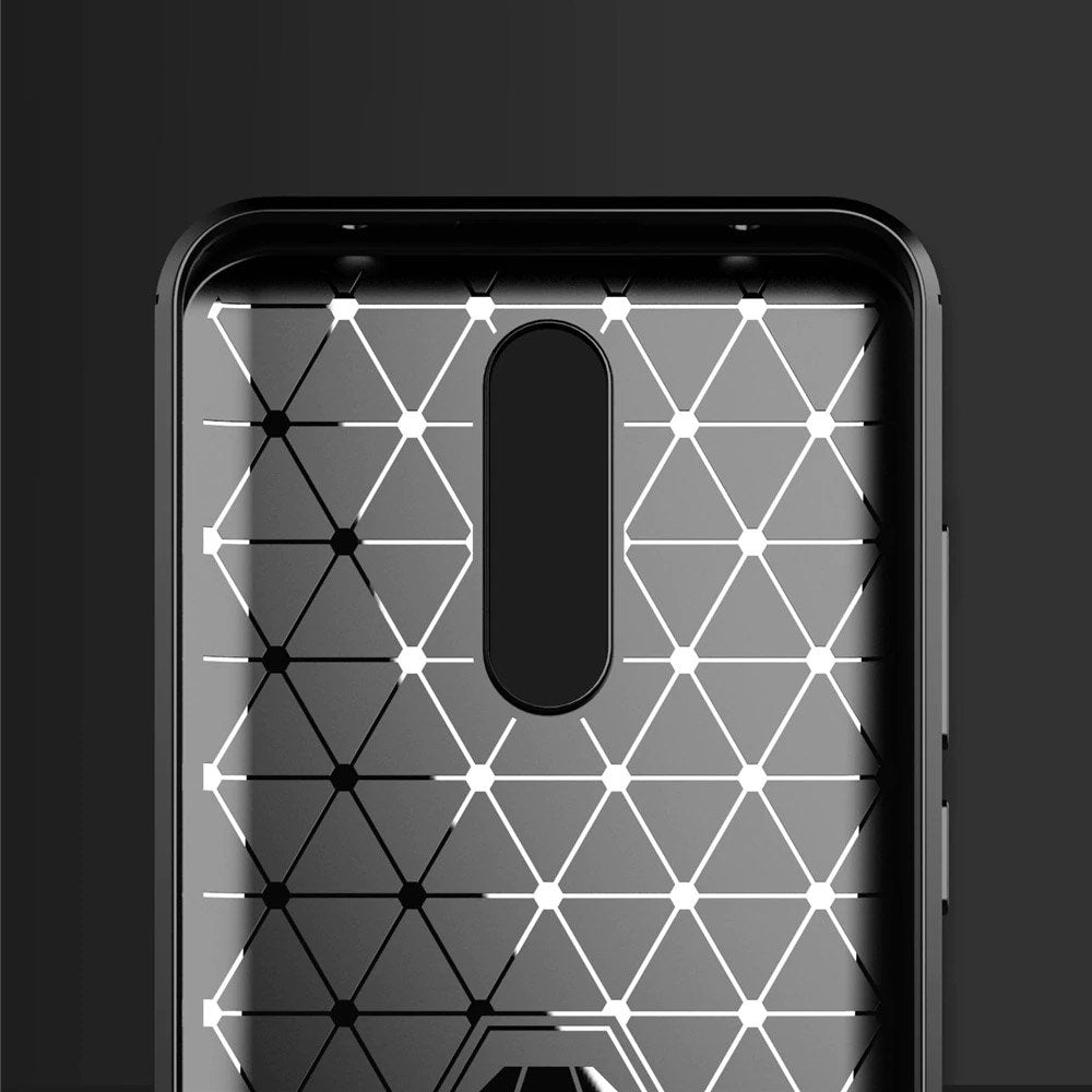 CARBON LOOK COVER for XIAOMI REDMI 8