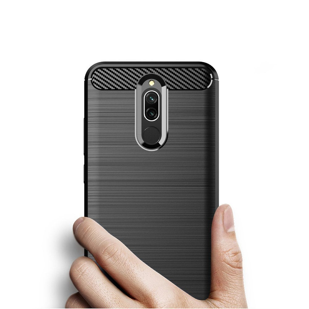 CARBON LOOK COVER for XIAOMI REDMI 8