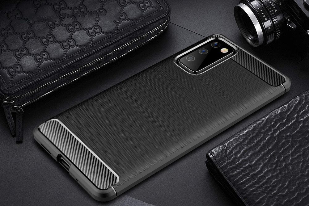 COVER CARBON LOOK per SAMSUNG GALAXY S20 FE