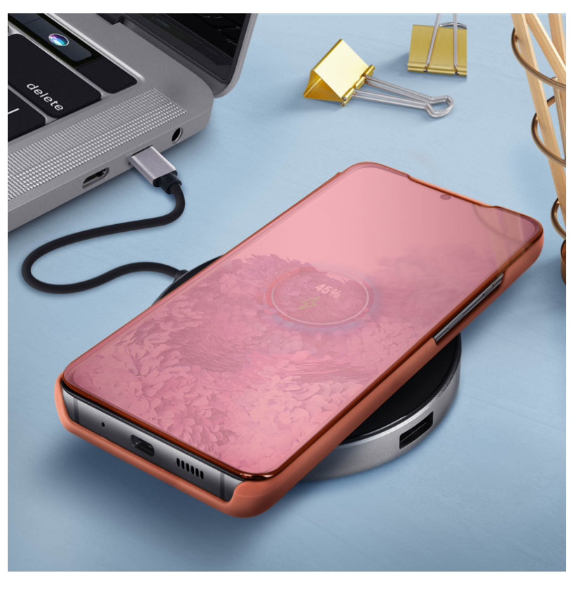 FUNDA LIBRO SMART VIEW PARA SAMSUNG GALAXY S20 - ROSA