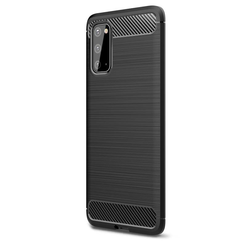 COVER CARBON LOOK per SAMSUNG GALAXY S20