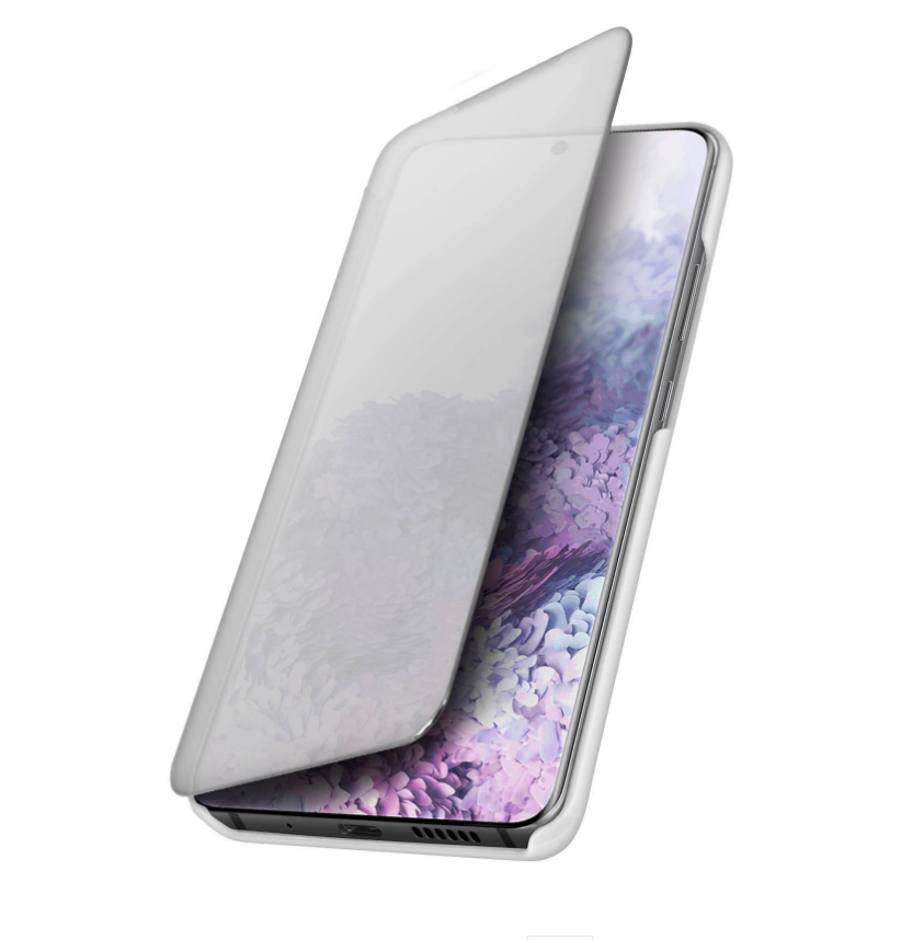 SMART VIEW COVER BOOK FOR SAMSUNG GALAXY S20 - SILVER