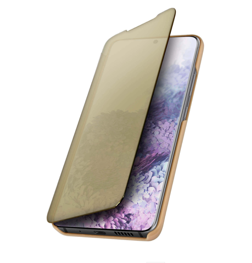 SMART VIEW BOOK COVER FOR SAMSUNG GALAXY S20 - GOLD