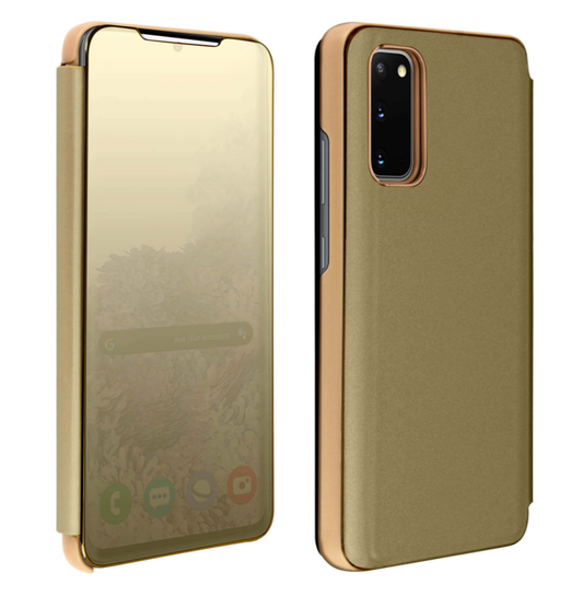 SMART VIEW BOOK COVER FOR SAMSUNG GALAXY S20 - GOLD