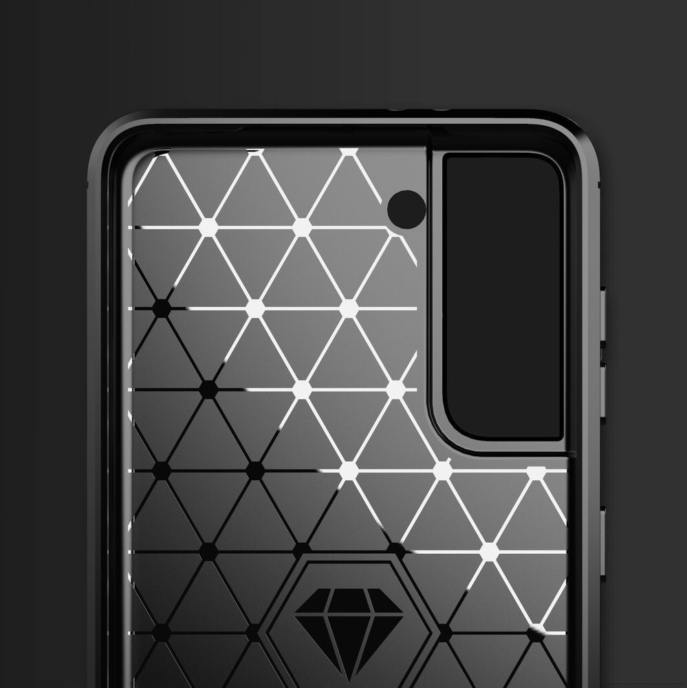 COVER CARBON LOOK per SAMSUNG GALAXY S21 FE 5G