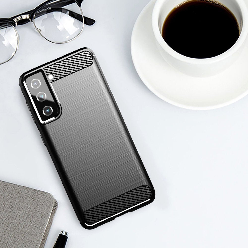 CARBON LOOK COVER for SAMSUNG GALAXY S21 FE 5G