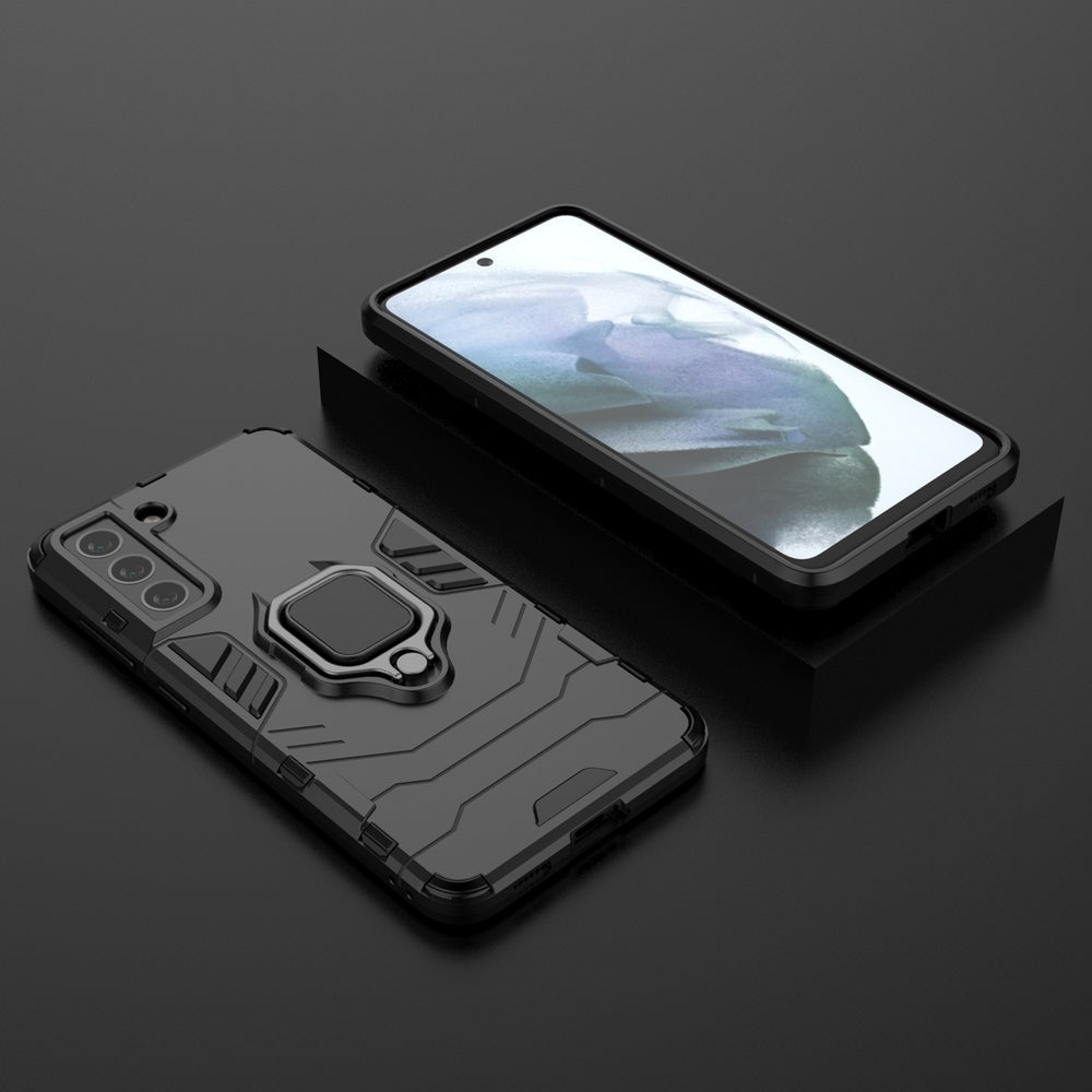 COVER DEFENDER ARMOR RING ANELLO PER SAMSUNG GALAXY S21 FE