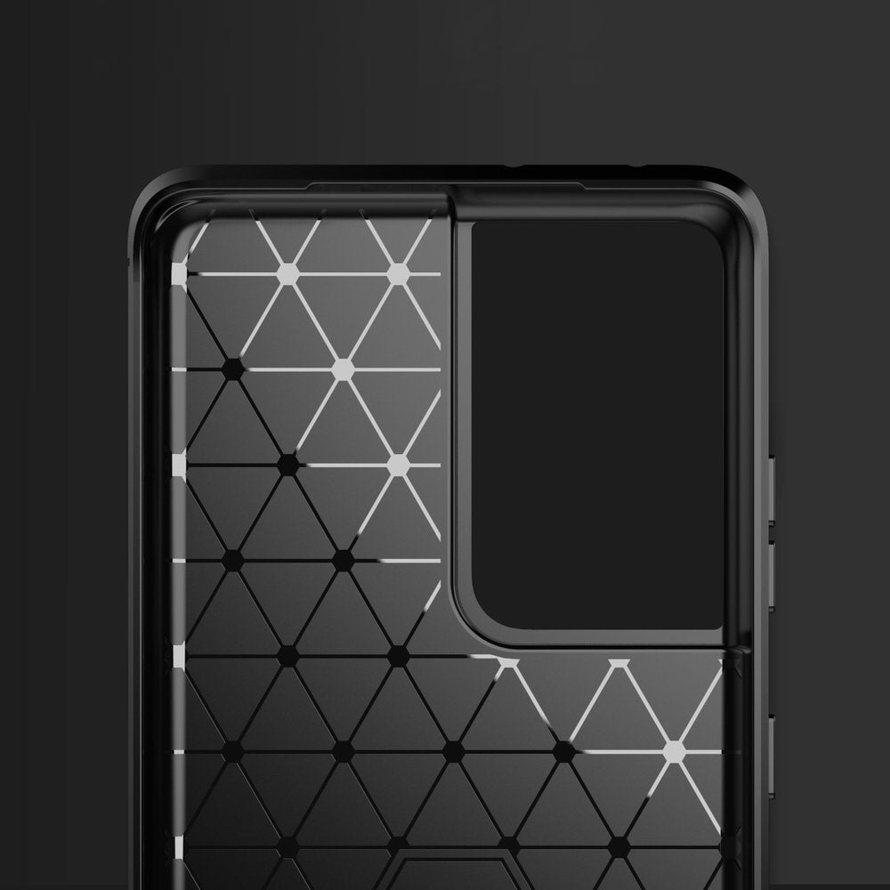 COVER CARBON LOOK per SAMSUNG GALAXY S21 ULTRA 5G