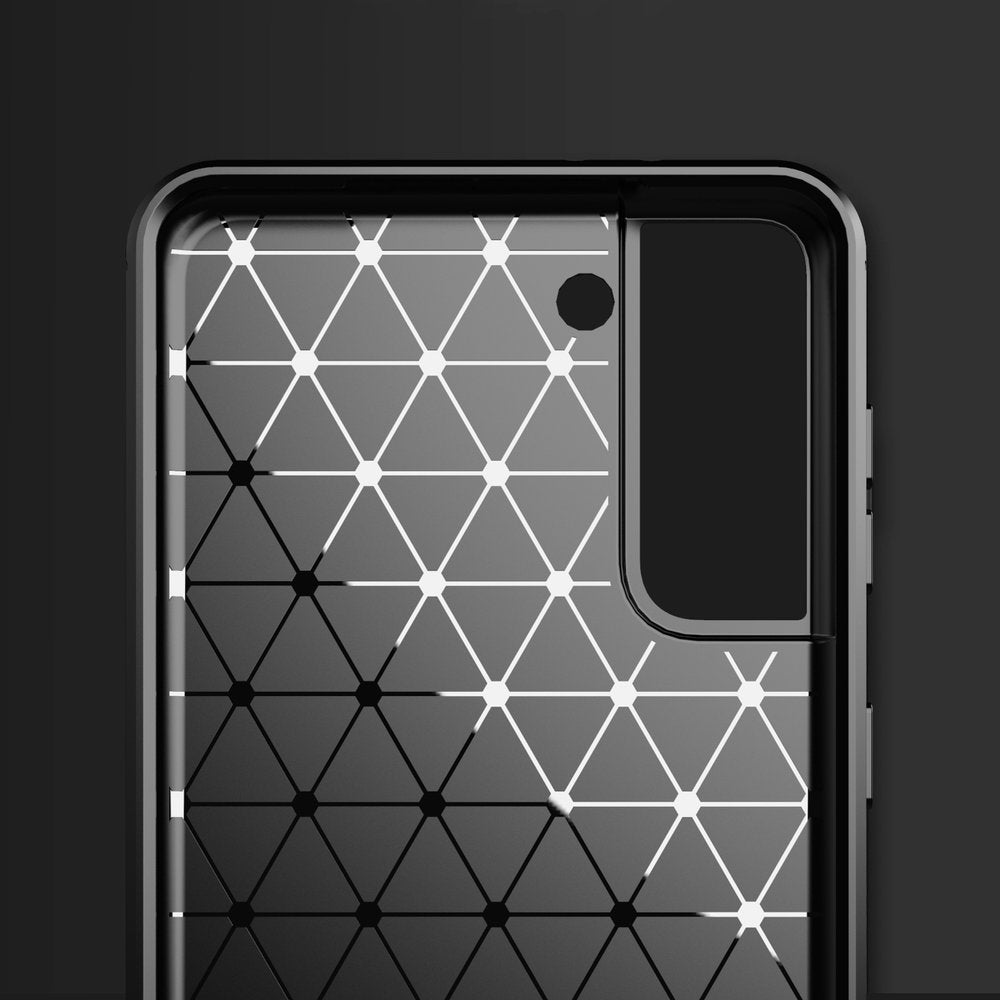 COVER CARBON LOOK per SAMSUNG GALAXY S21 PLUS 5G