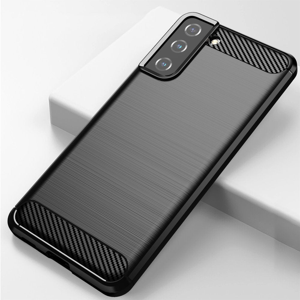 COVER CARBON LOOK per SAMSUNG GALAXY S21 PLUS 5G