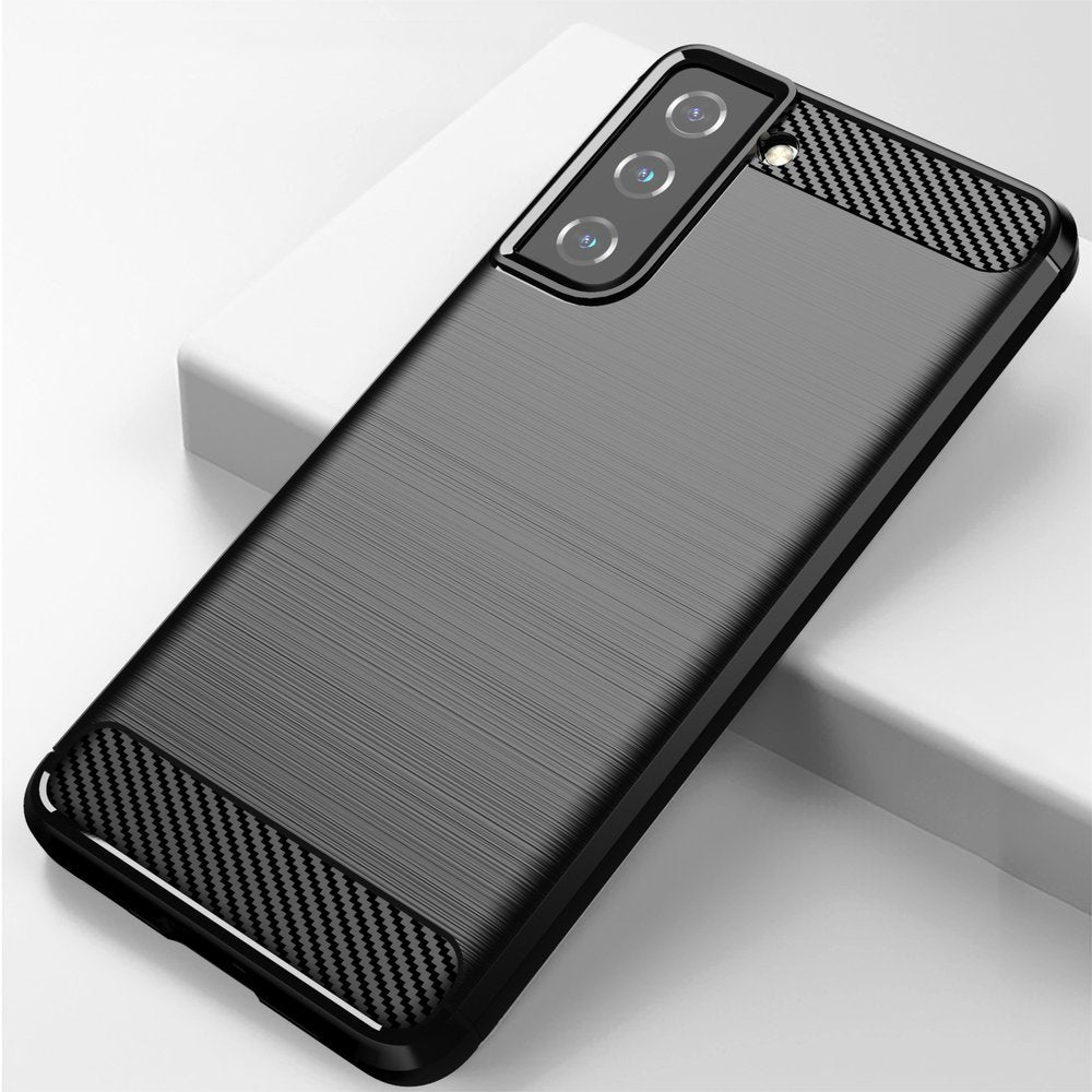 COVER CARBON LOOK per SAMSUNG GALAXY S21 5G