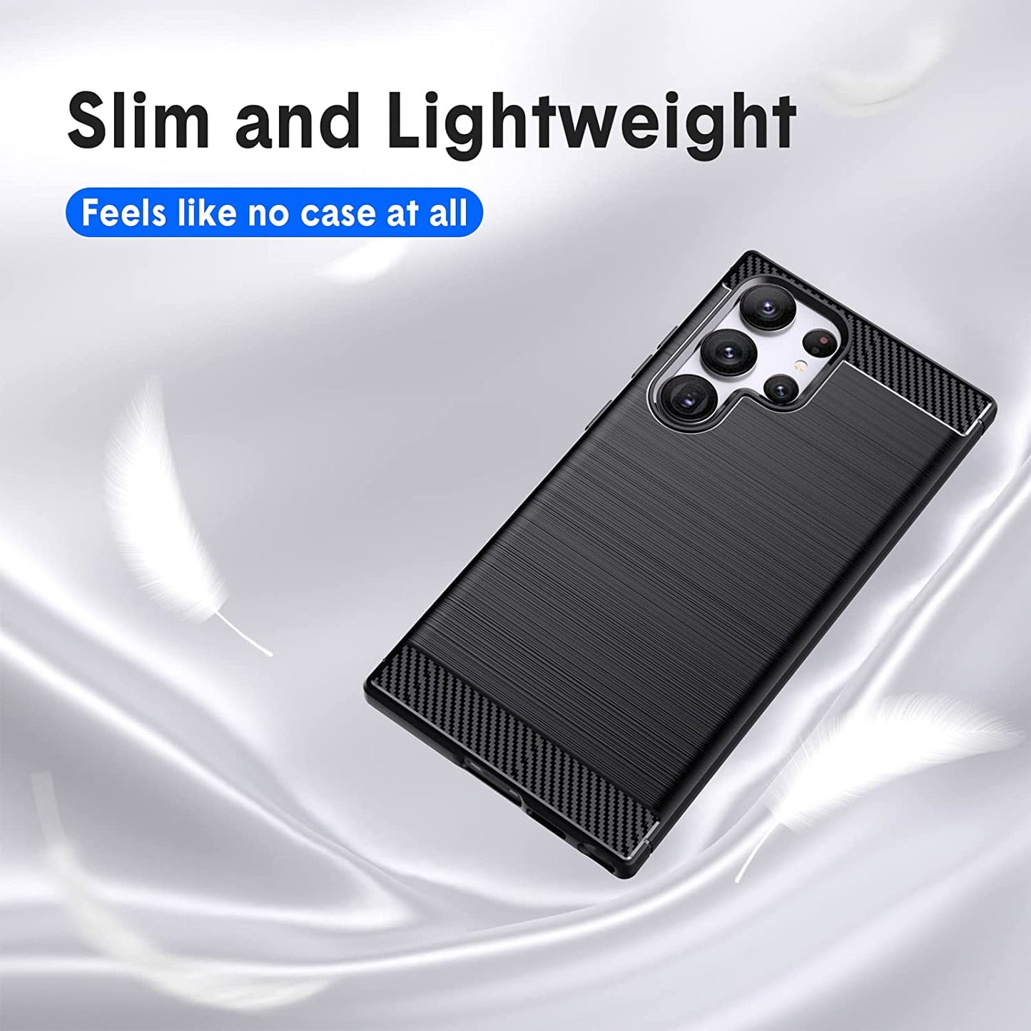 COVER CARBON LOOK per SAMSUNG GALAXY S23 ULTRA 5G