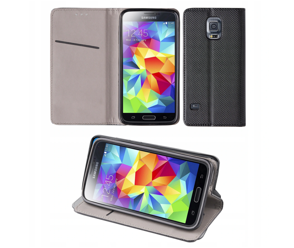 Smart Magnet booklet cover for Samsung Galaxy S5 