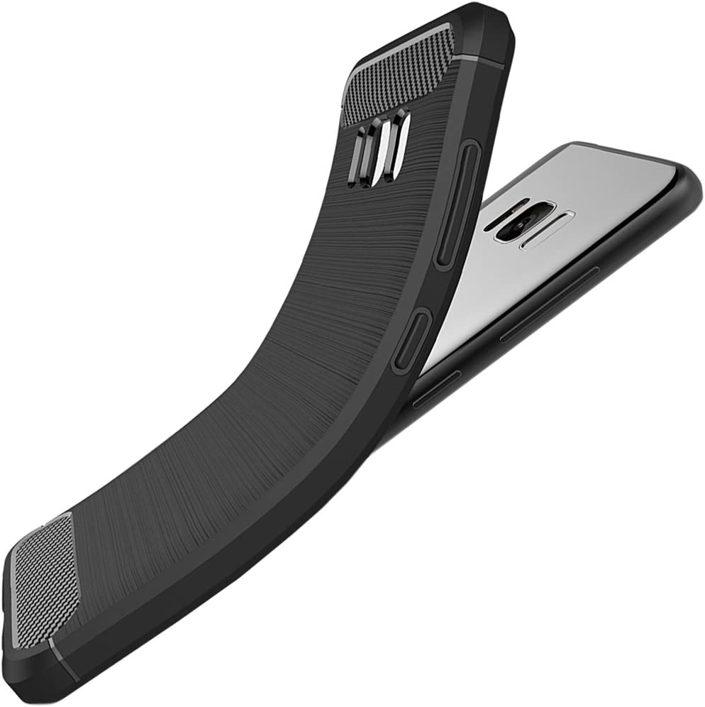 COVER CARBON LOOK per SAMSUNG GALAXY S8