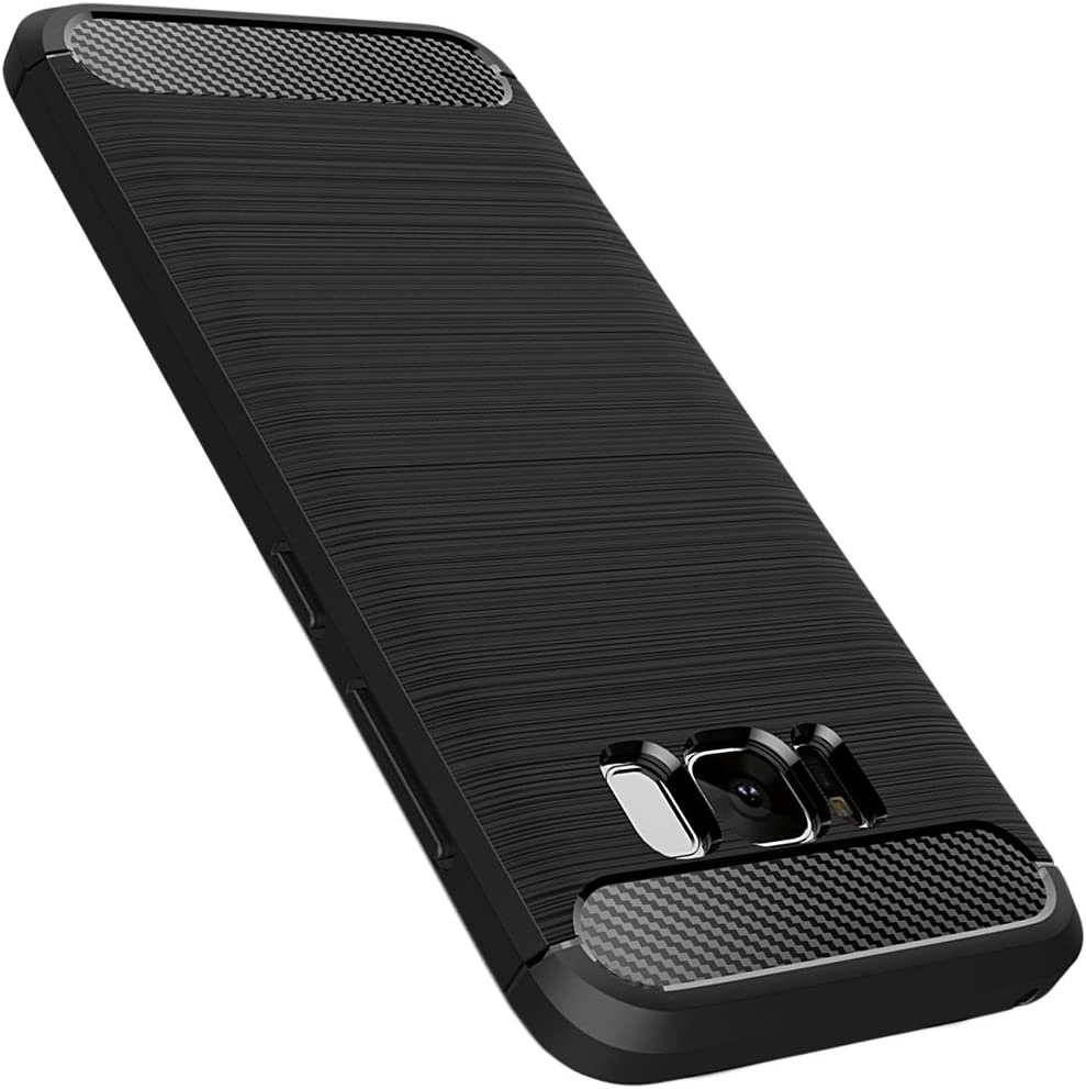 COVER CARBON LOOK per SAMSUNG GALAXY S8